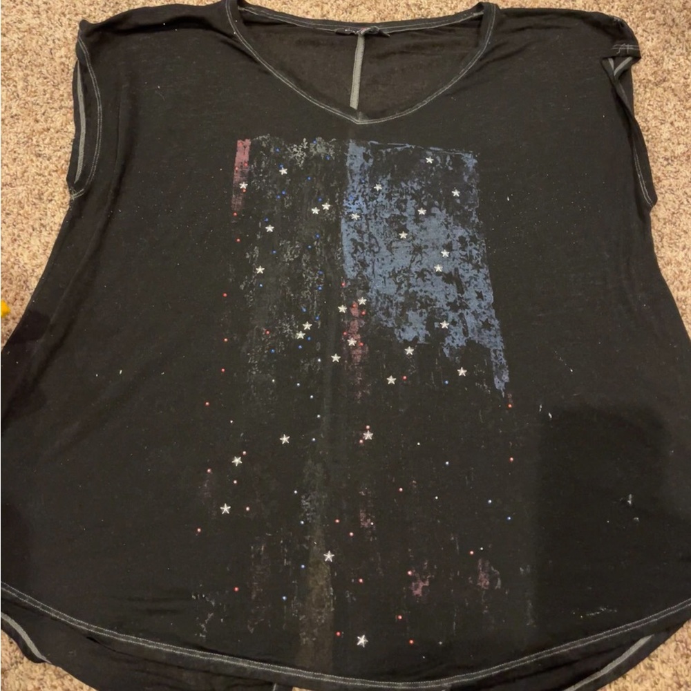 Rock and Republic Women’s Black Top Size 0X